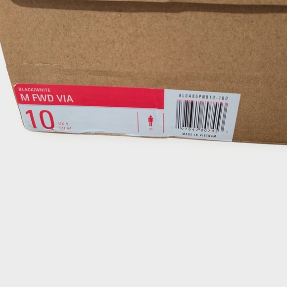 Altra FWD Via Men's Size 10 Black White Athletic Footshaped Road Running Shoes - Picture 9 of 10